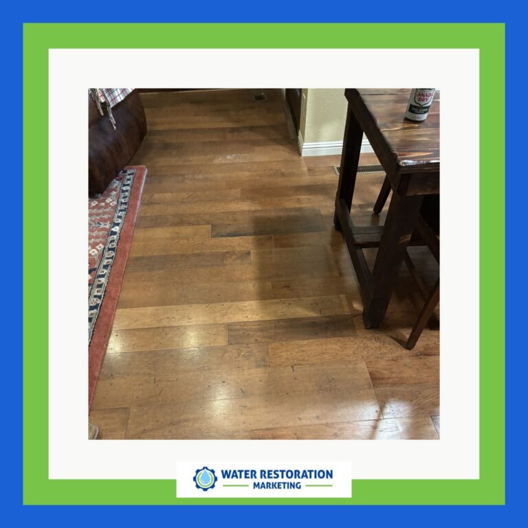 Wooden floor with furniture and decor