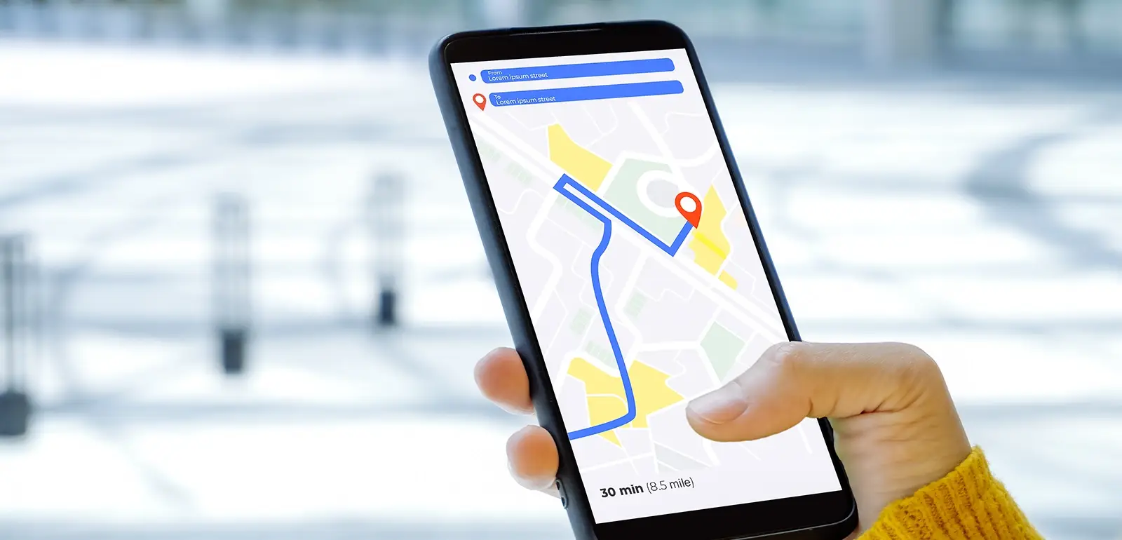 Improved visibility after water damage Google Maps optimization